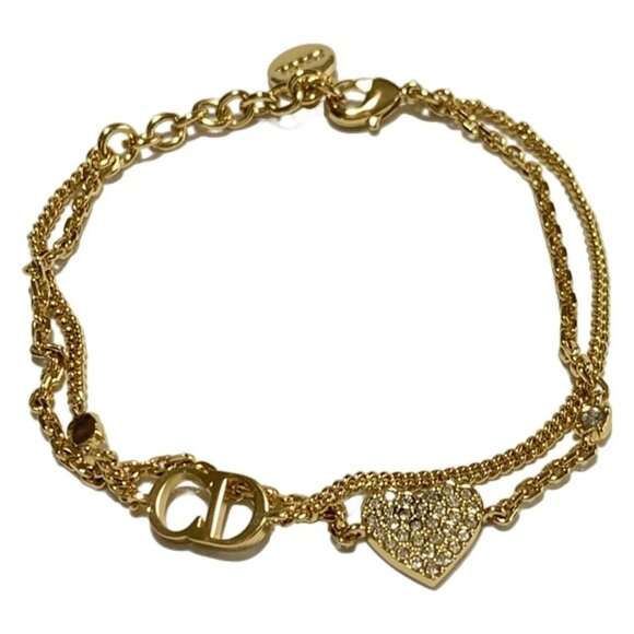 DIOR/ChristianDior - Gold Hardware Bracelet 444-072925 - Picture 1 of 4